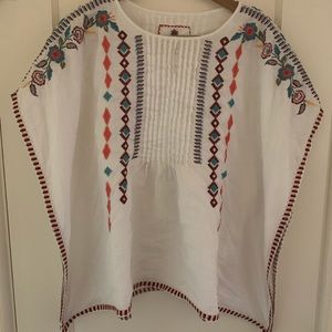 Johnny Was Poncho Top